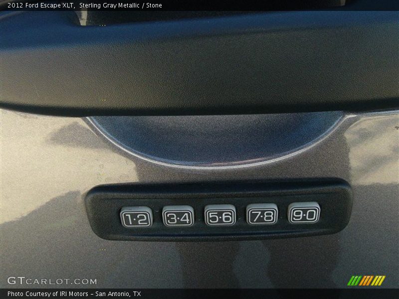 Sterling Gray Metallic / Stone 2012 Ford Escape XLT