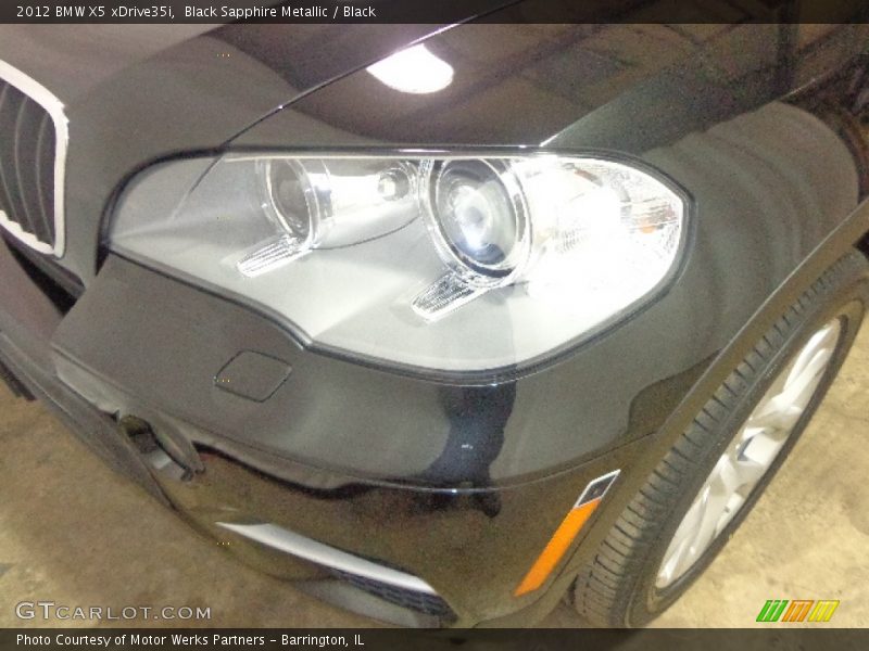 Black Sapphire Metallic / Black 2012 BMW X5 xDrive35i