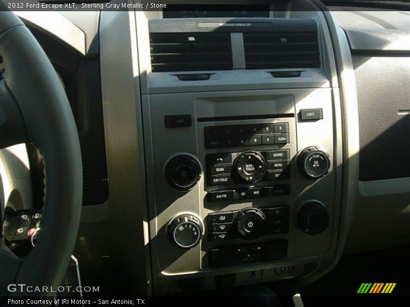 Sterling Gray Metallic / Stone 2012 Ford Escape XLT