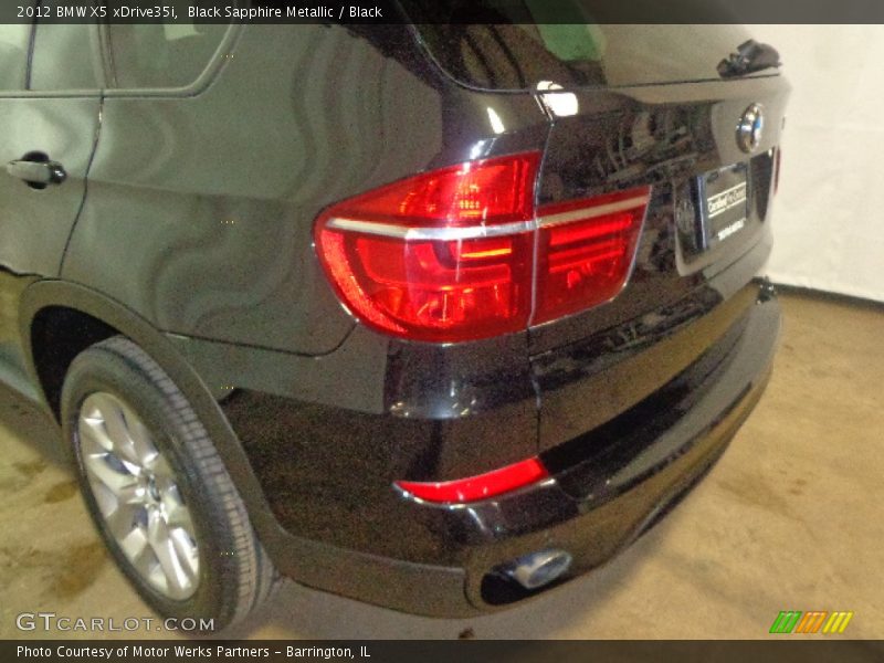 Black Sapphire Metallic / Black 2012 BMW X5 xDrive35i