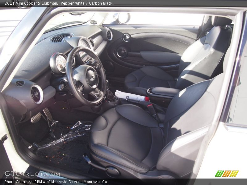 Pepper White / Carbon Black 2011 Mini Cooper S Clubman