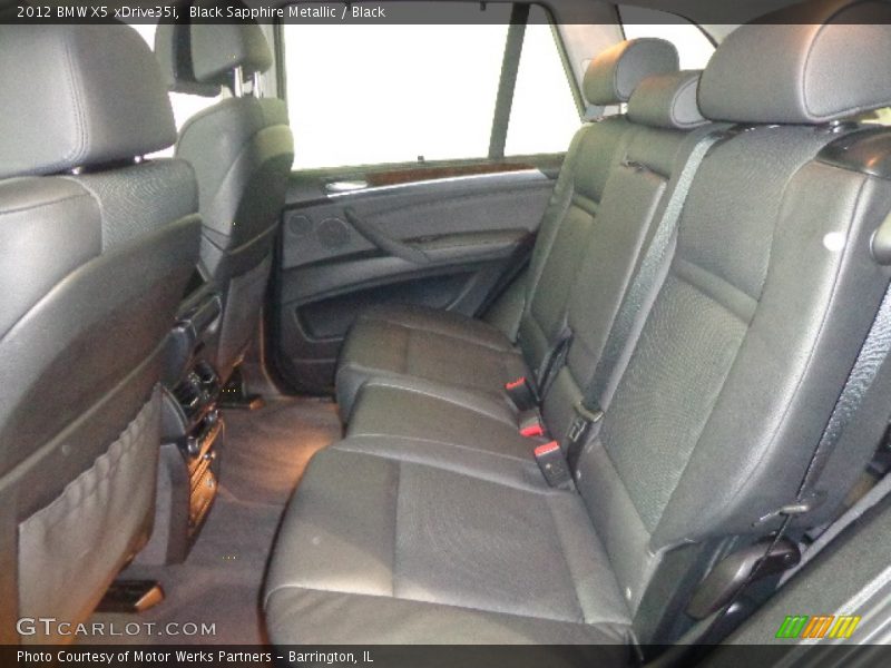 Black Sapphire Metallic / Black 2012 BMW X5 xDrive35i