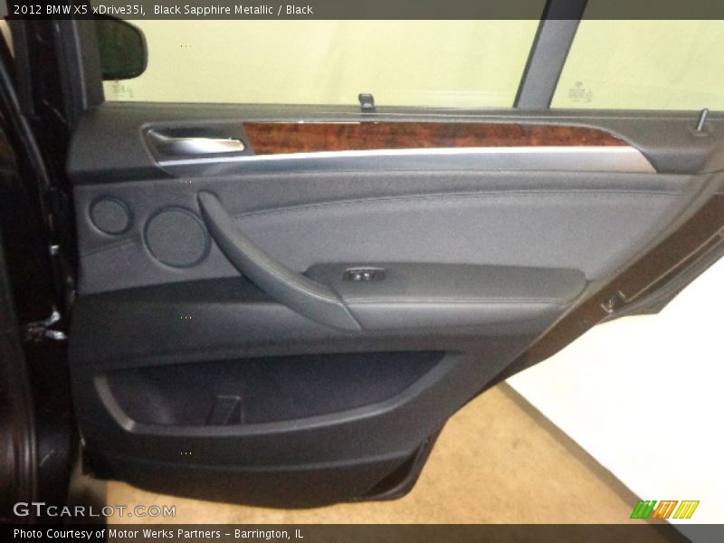Black Sapphire Metallic / Black 2012 BMW X5 xDrive35i