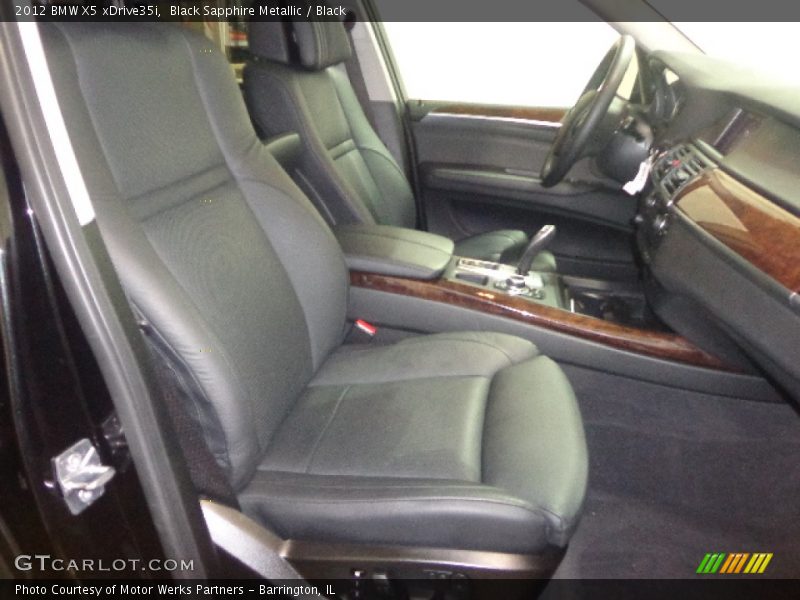 Black Sapphire Metallic / Black 2012 BMW X5 xDrive35i