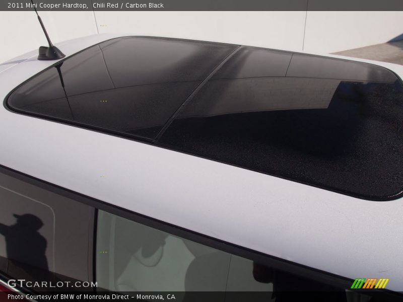 Chili Red / Carbon Black 2011 Mini Cooper Hardtop