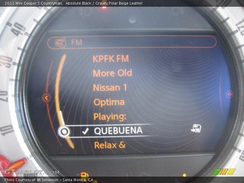Absolute Black / Gravity Polar Beige Leather 2011 Mini Cooper S Countryman