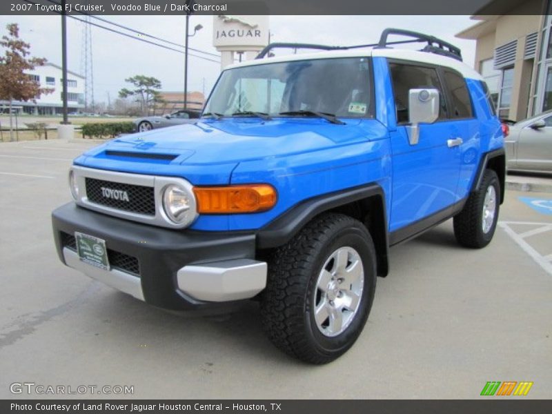 Voodoo Blue / Dark Charcoal 2007 Toyota FJ Cruiser