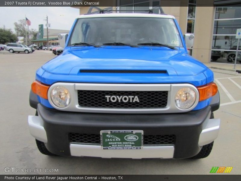 Voodoo Blue / Dark Charcoal 2007 Toyota FJ Cruiser