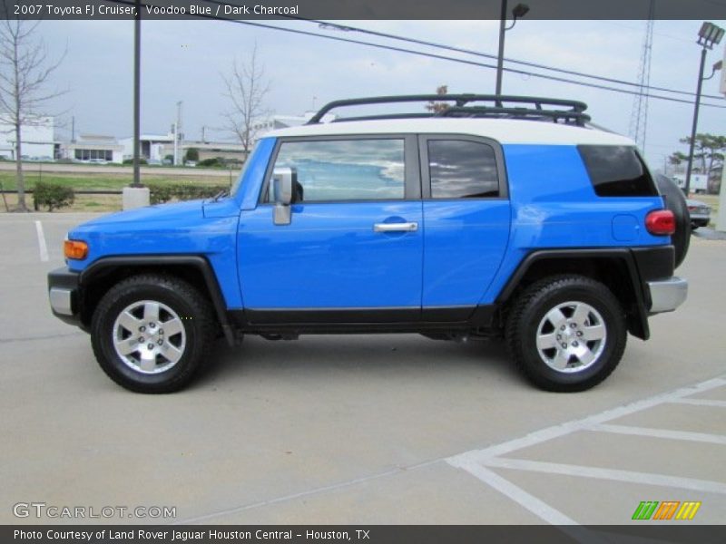 Voodoo Blue / Dark Charcoal 2007 Toyota FJ Cruiser