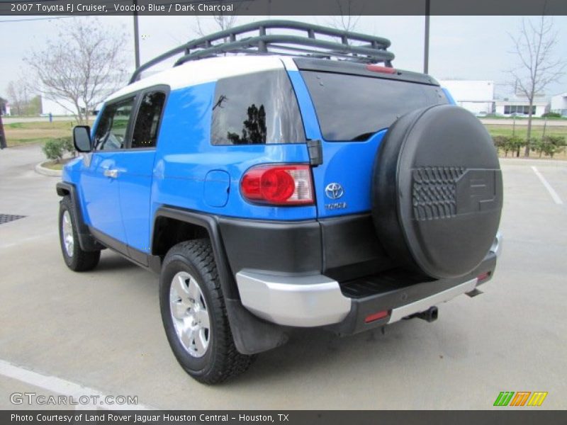 Voodoo Blue / Dark Charcoal 2007 Toyota FJ Cruiser