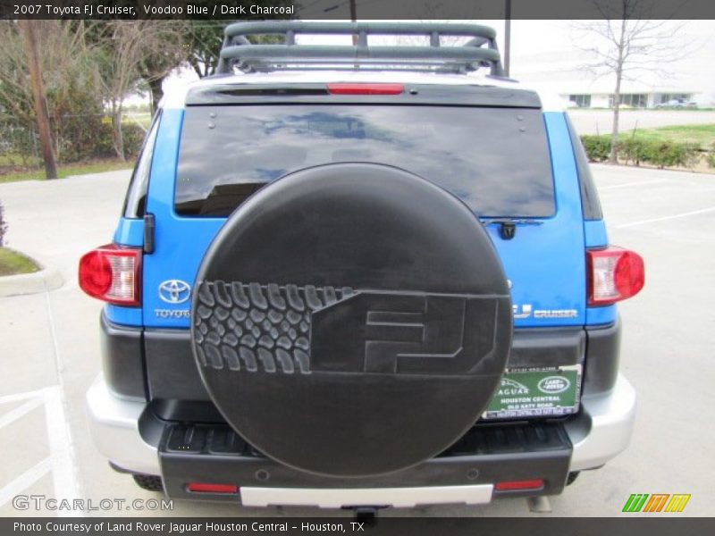 Voodoo Blue / Dark Charcoal 2007 Toyota FJ Cruiser