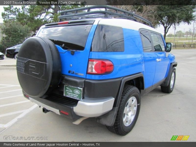 Voodoo Blue / Dark Charcoal 2007 Toyota FJ Cruiser
