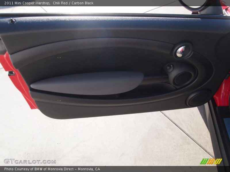 Chili Red / Carbon Black 2011 Mini Cooper Hardtop