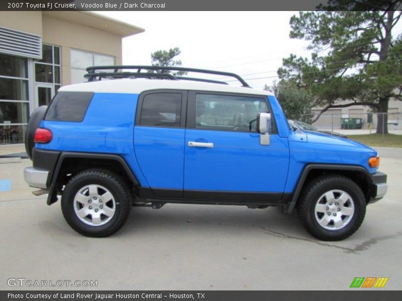 Voodoo Blue / Dark Charcoal 2007 Toyota FJ Cruiser