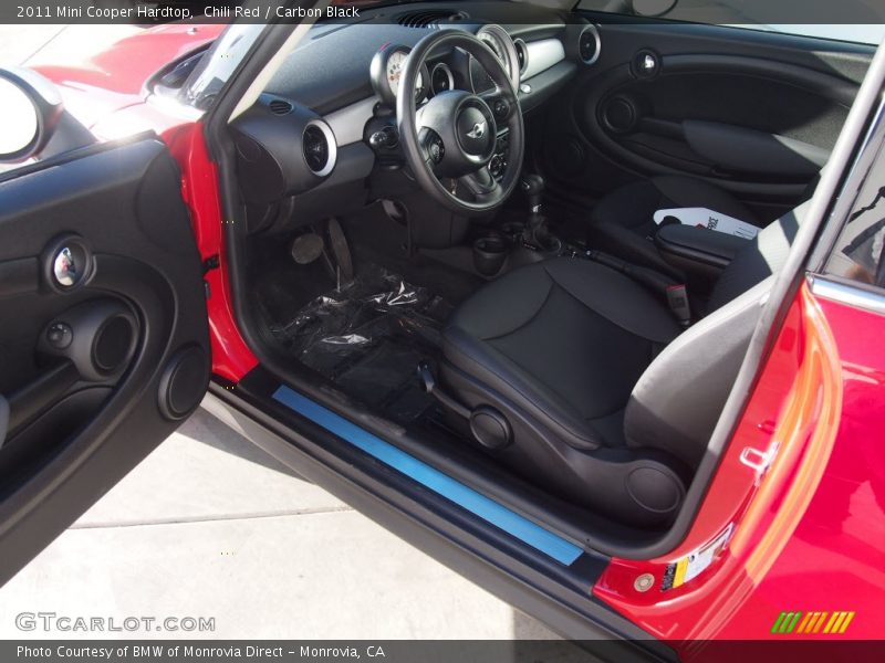 Chili Red / Carbon Black 2011 Mini Cooper Hardtop