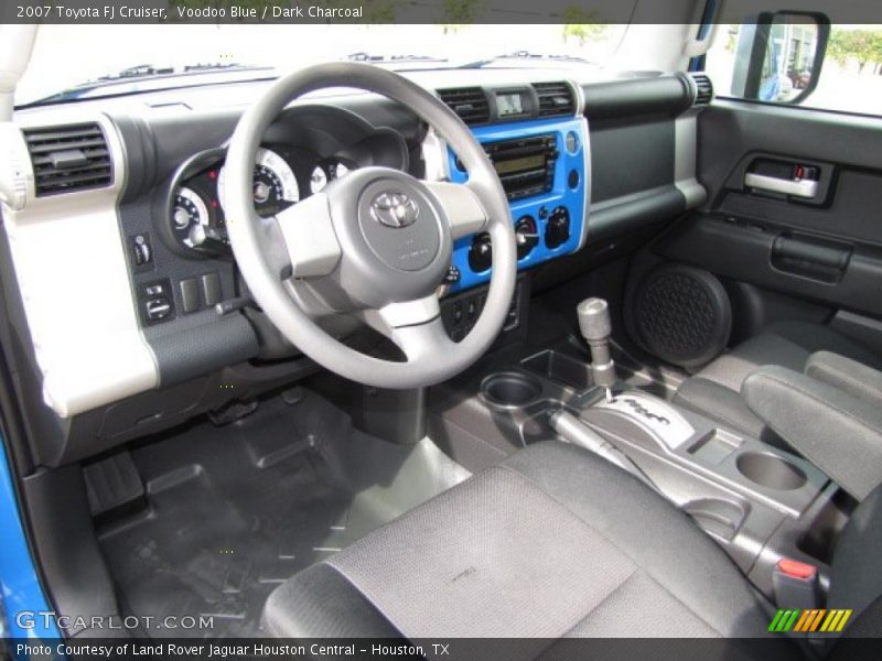 Voodoo Blue / Dark Charcoal 2007 Toyota FJ Cruiser