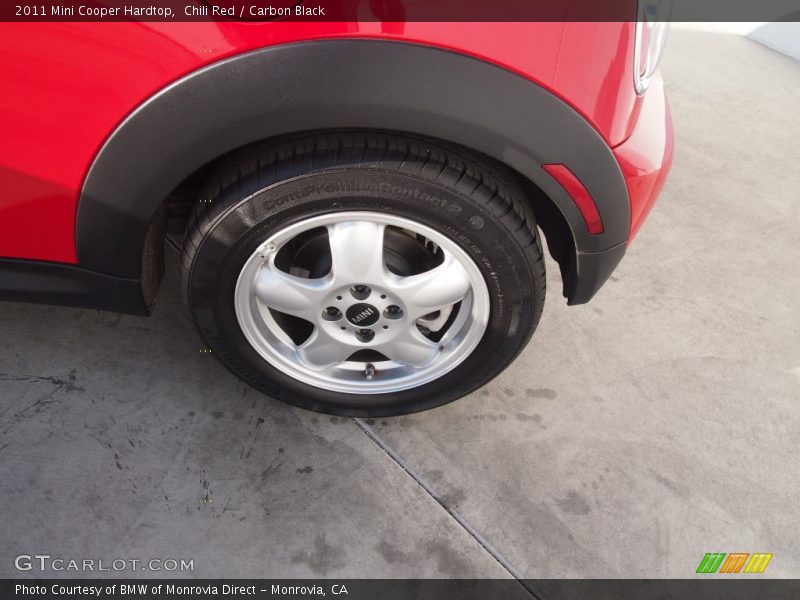 Chili Red / Carbon Black 2011 Mini Cooper Hardtop