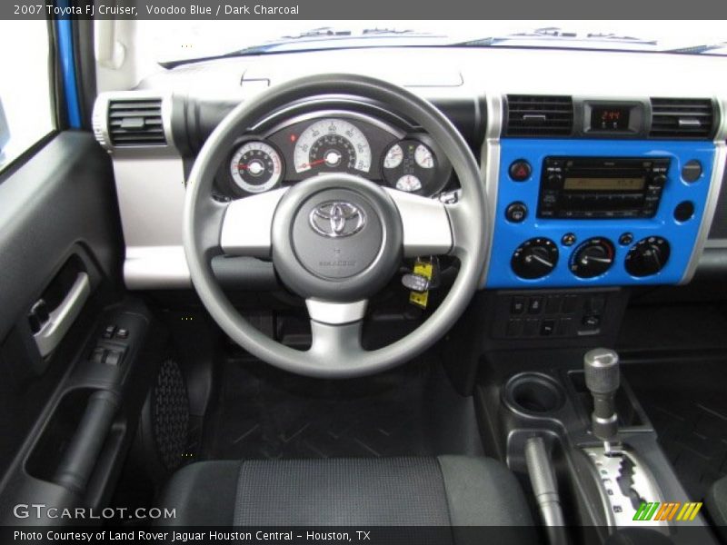 Voodoo Blue / Dark Charcoal 2007 Toyota FJ Cruiser
