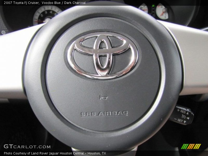 Voodoo Blue / Dark Charcoal 2007 Toyota FJ Cruiser