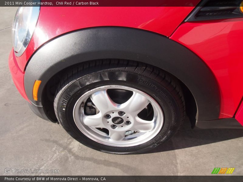 Chili Red / Carbon Black 2011 Mini Cooper Hardtop