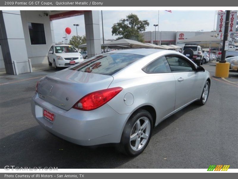 Quicksilver Metallic / Ebony 2009 Pontiac G6 GT Coupe