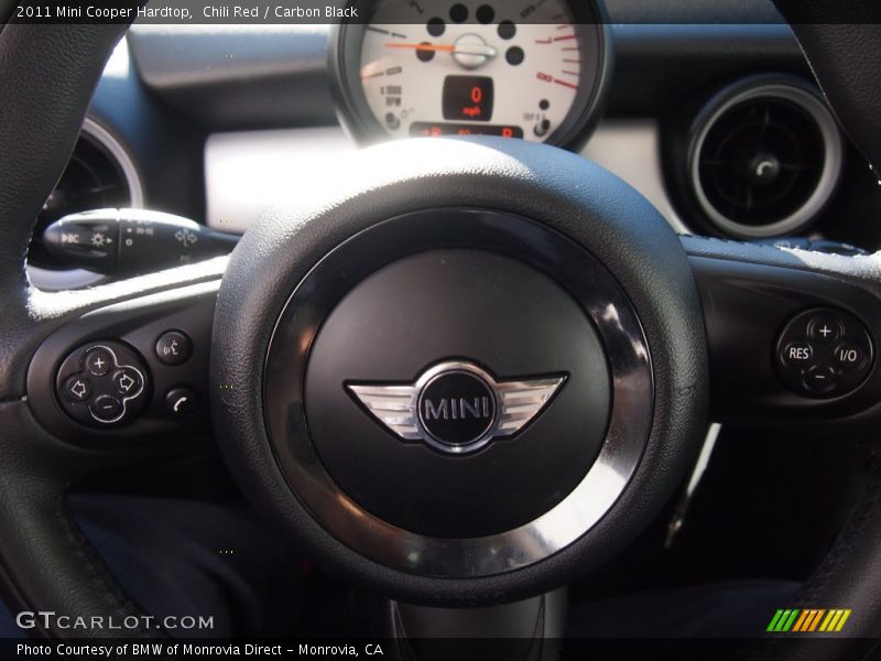 Chili Red / Carbon Black 2011 Mini Cooper Hardtop