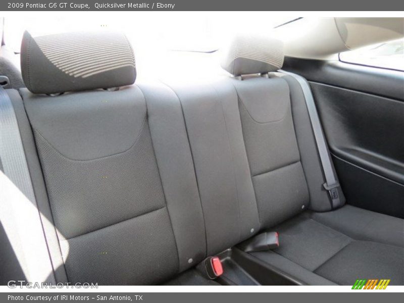 Quicksilver Metallic / Ebony 2009 Pontiac G6 GT Coupe