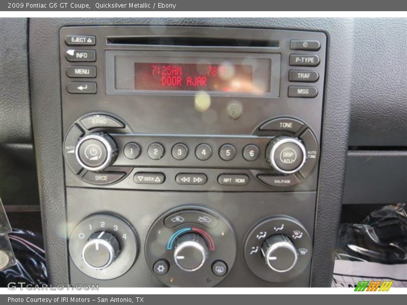 Quicksilver Metallic / Ebony 2009 Pontiac G6 GT Coupe