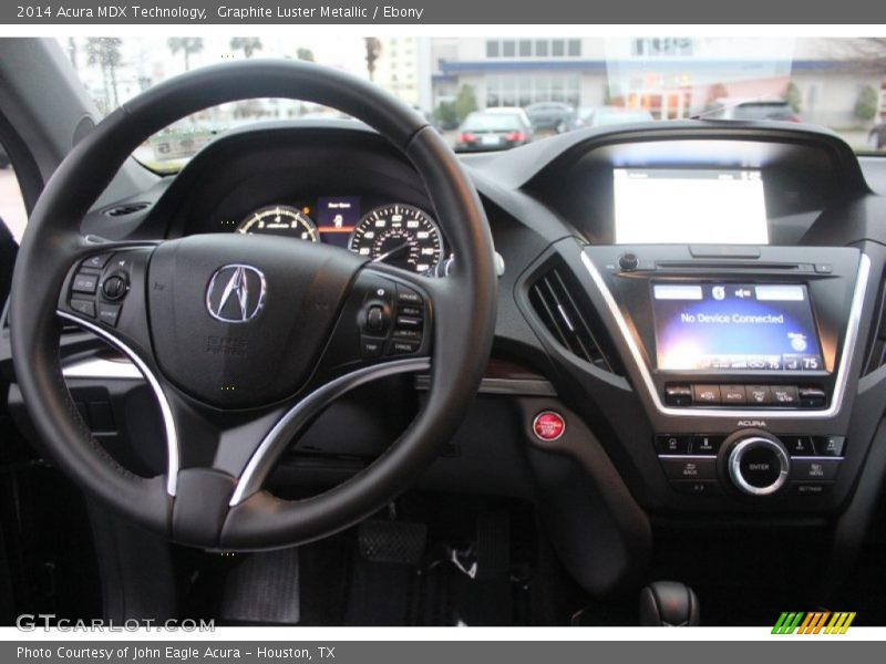 Graphite Luster Metallic / Ebony 2014 Acura MDX Technology