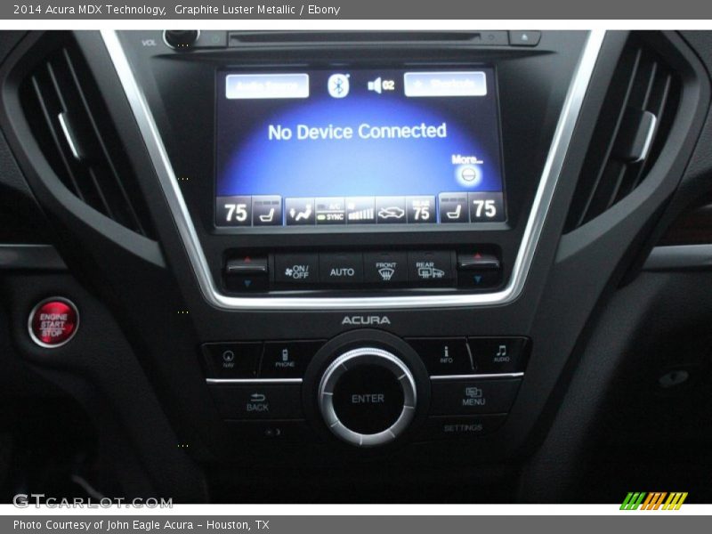 Graphite Luster Metallic / Ebony 2014 Acura MDX Technology