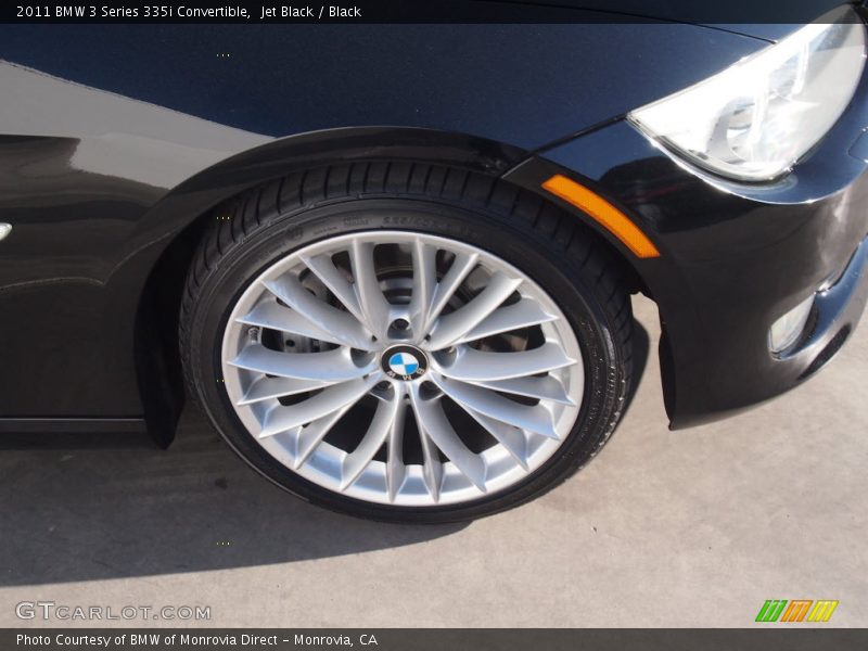 Jet Black / Black 2011 BMW 3 Series 335i Convertible