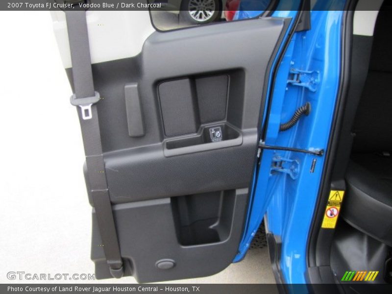 Voodoo Blue / Dark Charcoal 2007 Toyota FJ Cruiser