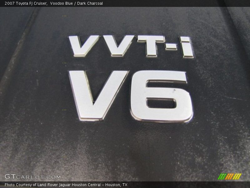 Voodoo Blue / Dark Charcoal 2007 Toyota FJ Cruiser