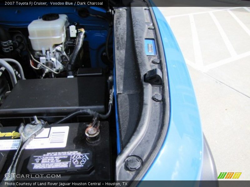 Voodoo Blue / Dark Charcoal 2007 Toyota FJ Cruiser