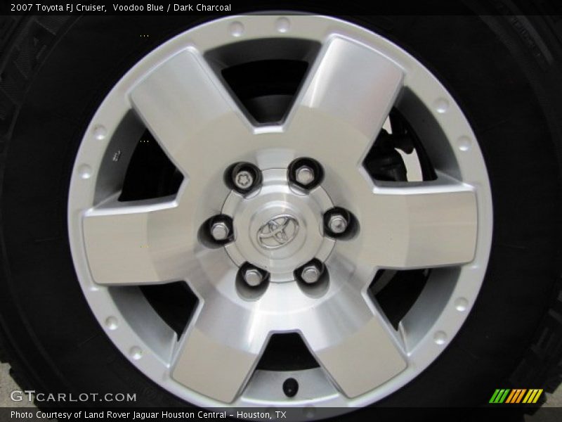 Voodoo Blue / Dark Charcoal 2007 Toyota FJ Cruiser