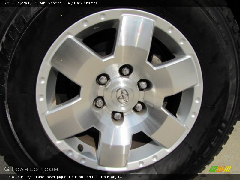 Voodoo Blue / Dark Charcoal 2007 Toyota FJ Cruiser