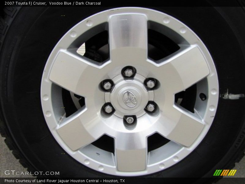 Voodoo Blue / Dark Charcoal 2007 Toyota FJ Cruiser