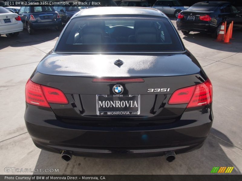 Jet Black / Black 2011 BMW 3 Series 335i Convertible