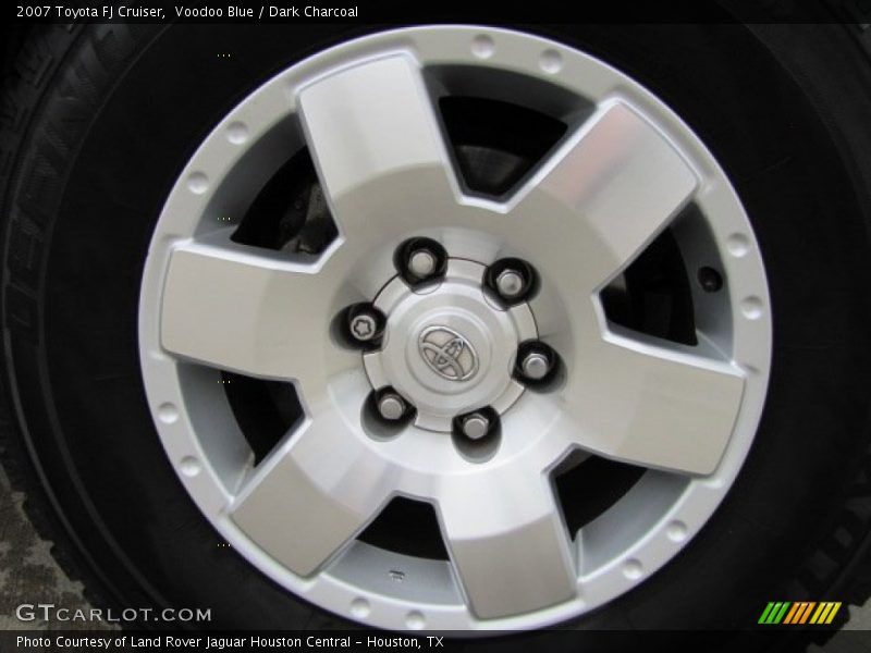 Voodoo Blue / Dark Charcoal 2007 Toyota FJ Cruiser