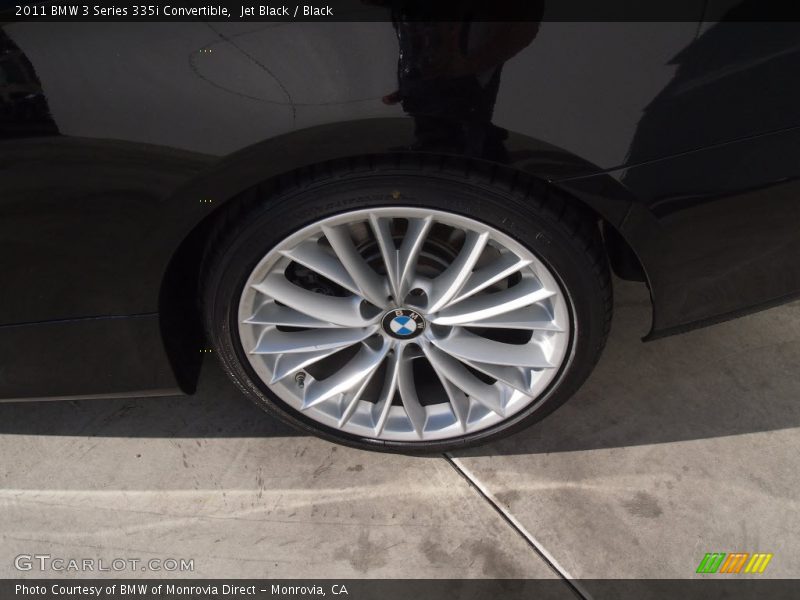 Jet Black / Black 2011 BMW 3 Series 335i Convertible