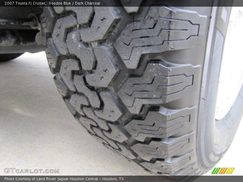 Voodoo Blue / Dark Charcoal 2007 Toyota FJ Cruiser