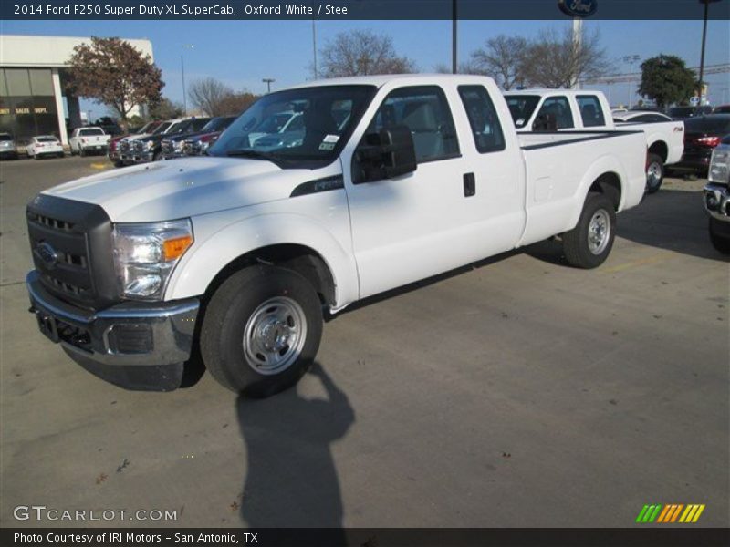 Oxford White / Steel 2014 Ford F250 Super Duty XL SuperCab