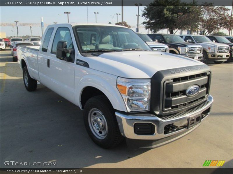Oxford White / Steel 2014 Ford F250 Super Duty XL SuperCab