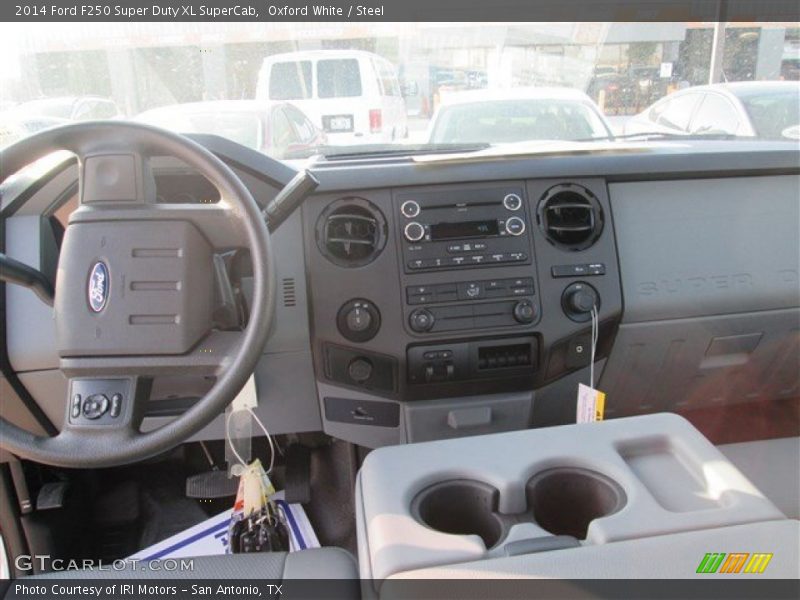 Oxford White / Steel 2014 Ford F250 Super Duty XL SuperCab