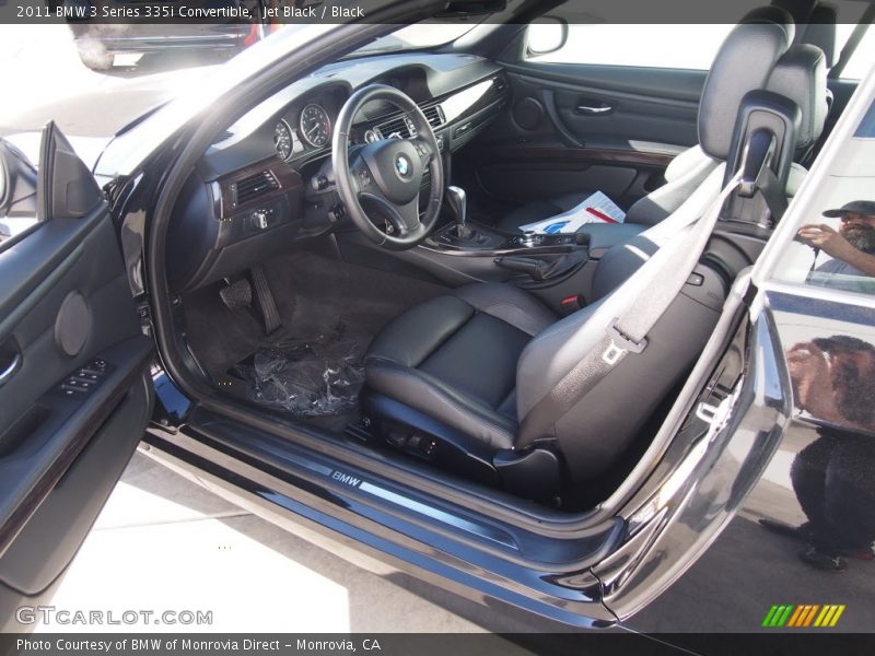 Jet Black / Black 2011 BMW 3 Series 335i Convertible