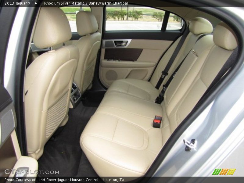 Rhodium Silver Metallic / Barley/Warm Charcoal 2013 Jaguar XF I4 T