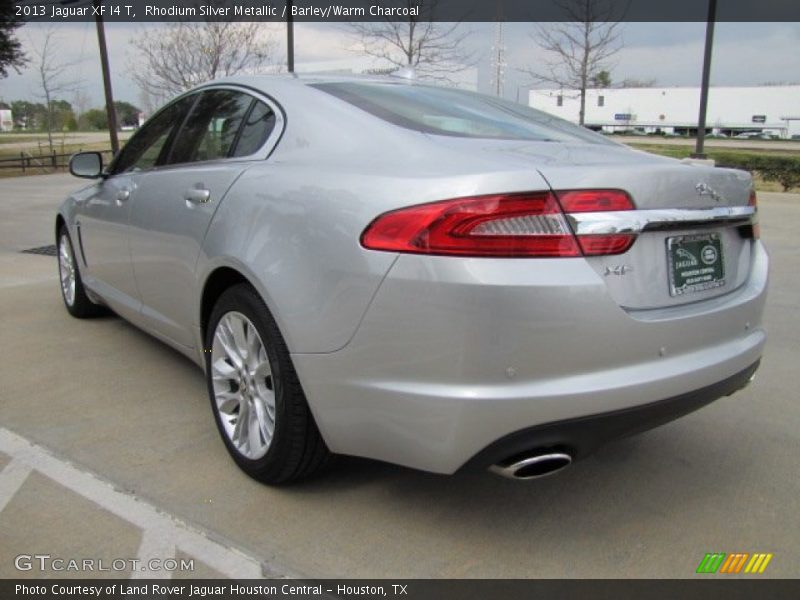 Rhodium Silver Metallic / Barley/Warm Charcoal 2013 Jaguar XF I4 T