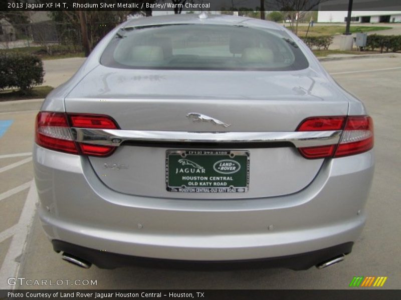 Rhodium Silver Metallic / Barley/Warm Charcoal 2013 Jaguar XF I4 T