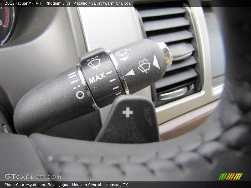 Rhodium Silver Metallic / Barley/Warm Charcoal 2013 Jaguar XF I4 T