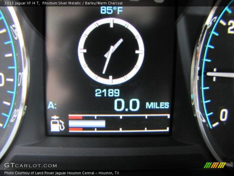 Rhodium Silver Metallic / Barley/Warm Charcoal 2013 Jaguar XF I4 T